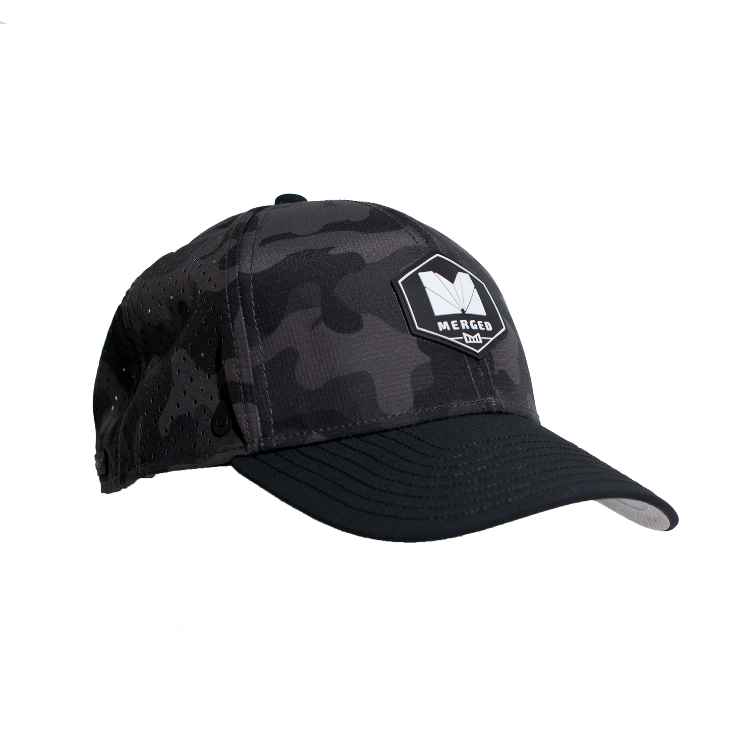 Odyssey Stacked Hydro - Performance Snapback Hat Black Camo